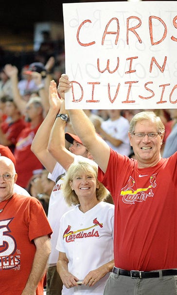 Let's not forget it's the Cubs who are still chasing the Cardinals